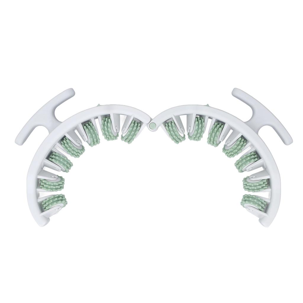Manual Cellulite Massager Detachable Handle Adjustable Manual Ring Massager Roller for Home Yoga