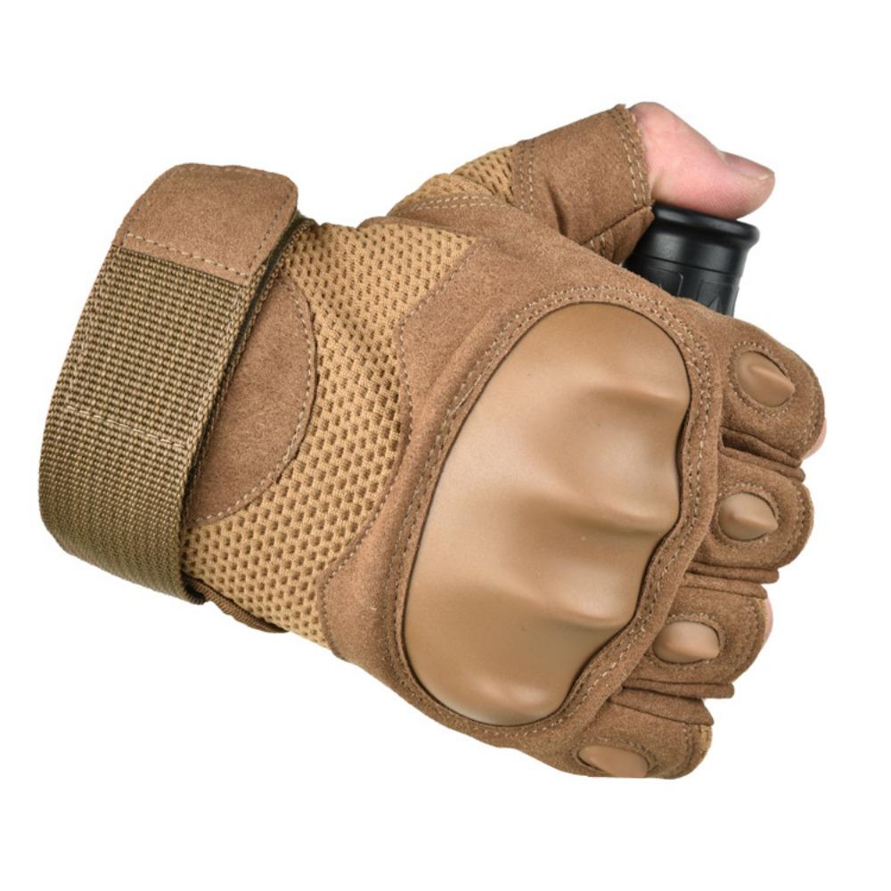 Long finger and half finger non-slip protective wear-resistant cycling combat training gloves