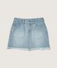 Plack Woman Skirt M40 Light Blue
