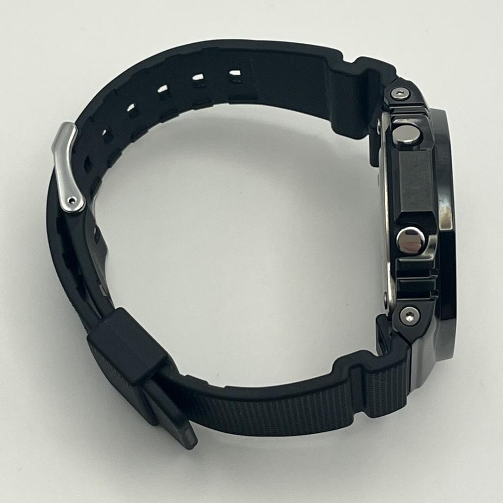 CASIO Black Metal Bezel Watch with Instruction Manual and Box / G-SHOCK GM-2100LXB-1AJF