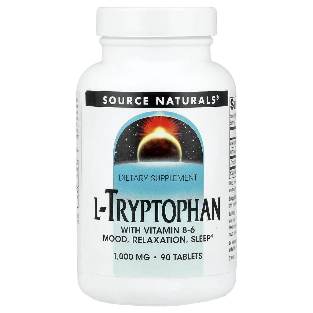 L-Tryptophan, 1,000Mg, 90 Tablets