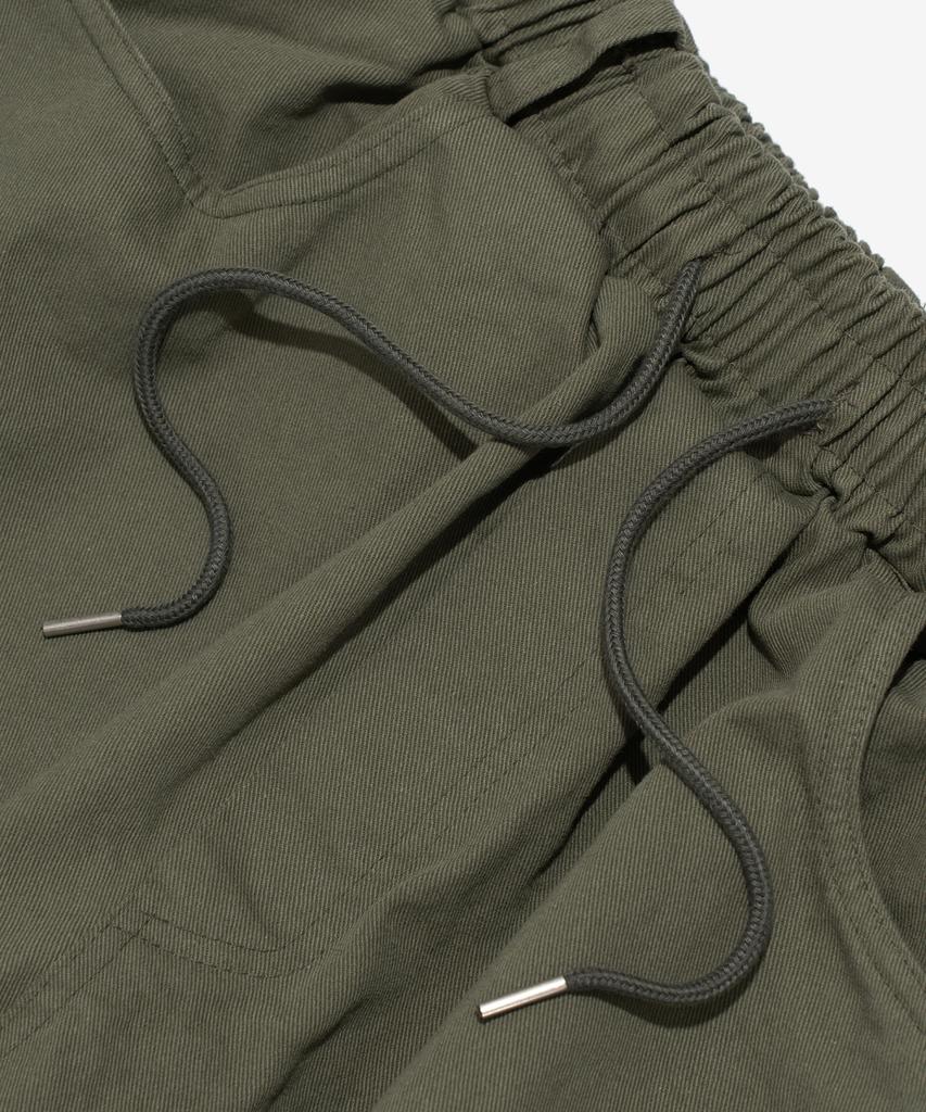 CARGOBROS Washed Cotton Curved Pants (Khaki)