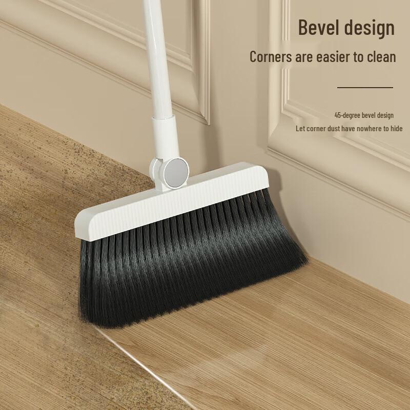 Tailele Upright Broom & Dustpan Set with Comb Teeth