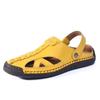 Women's Colorful Closed-Toe Hollow Sandals: Summer Casual Beach Shoes, Plus Size Available