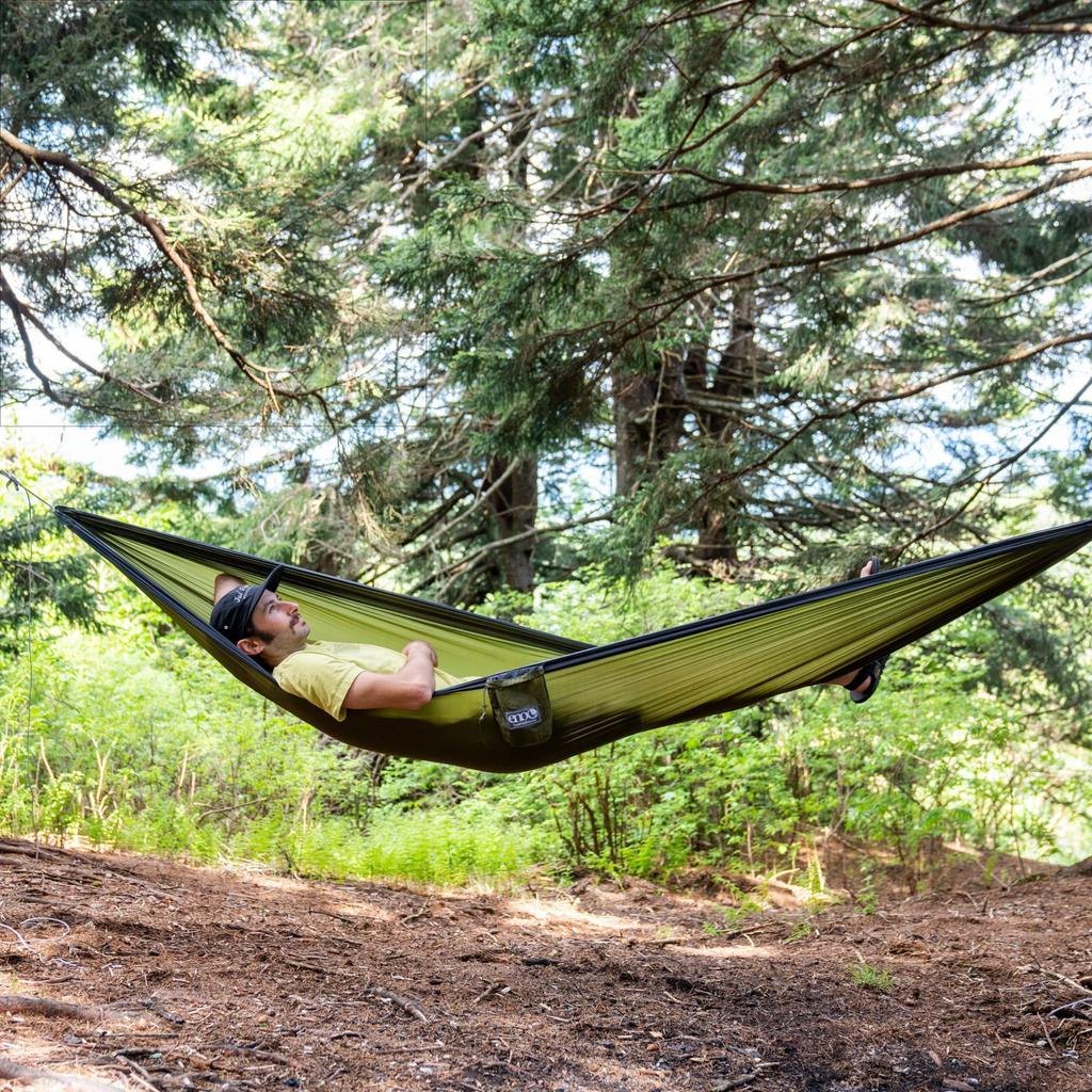 ENO Ultralight Hammock SuperSub™ (Charcoal/Orange)