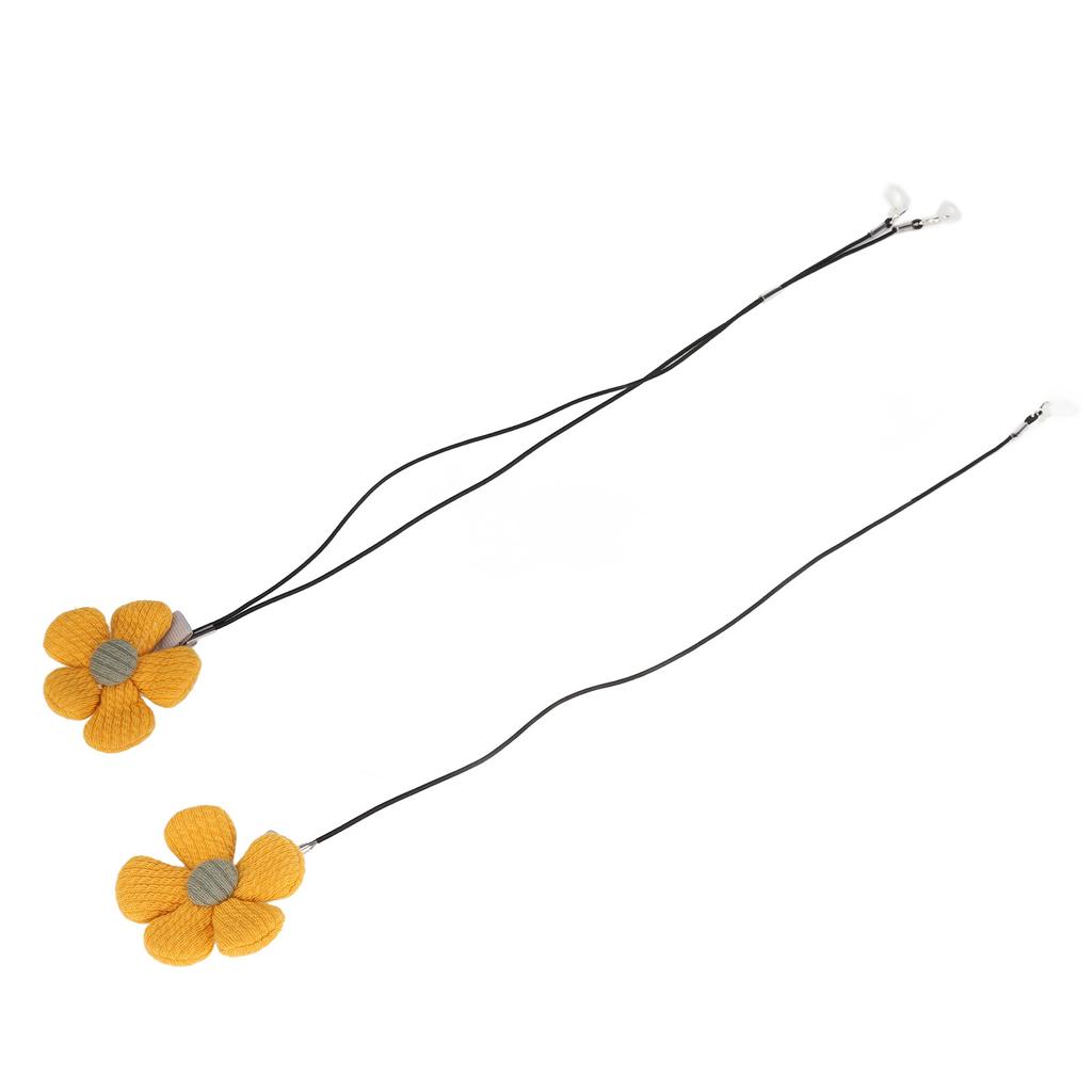 Hearing Aid Clip Prevent Lost Cute Flower Design Fixing Strap Hearing Aid Lanyard for Seniors Childr