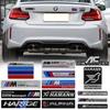 3D Aluminum Car Badge Stickers Body Trunk Decoration Decal Accessories For M Performance E46 E36 G20 E90 E60 F30 F10 E39 X1