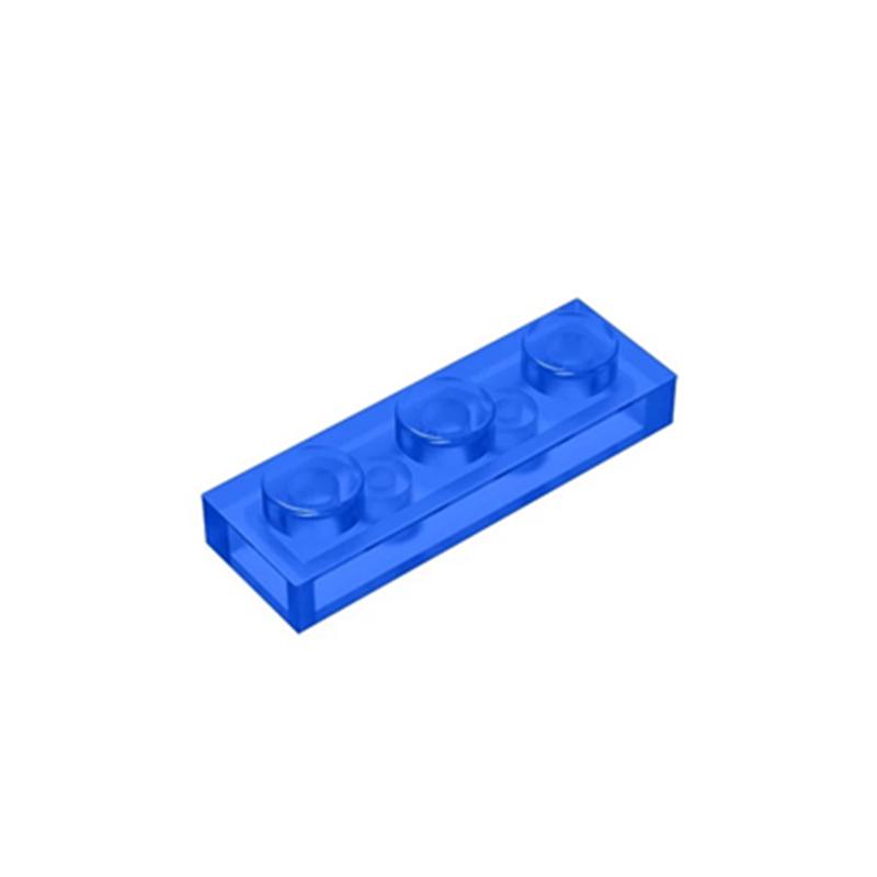100PCS PLATE 1x3 Compatible 3623 Multiple Color Options Plate Self-Locking Bricks Building Blocks Toys Accessories