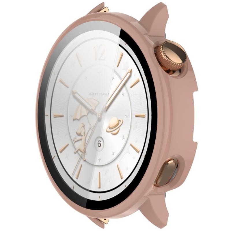 Upgrades PC Glass Mixed  Protective Cover with Full Edges  Defense & Precise Button Cutout Suitable for Watch X2 Mini