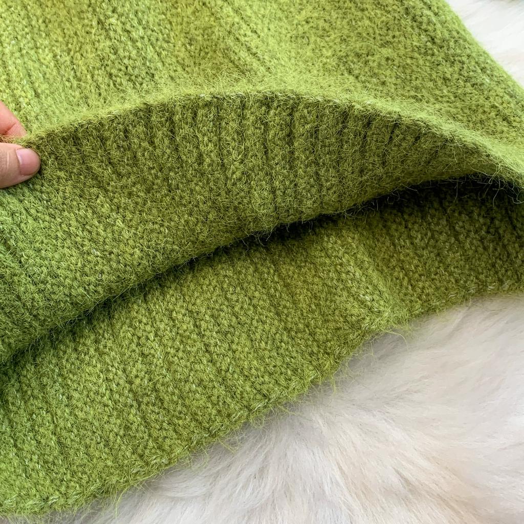 Autumn Winter Women Elegant O-neck Knitted Sweater Chic Mini Short Straight Pullover Dresses with Belt