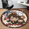 1pc Magic World Office Round Area Rug, Indoor Mat Suitable For Office, Under Office Chairs Bedroom Living Room Home Decor, Room Deco