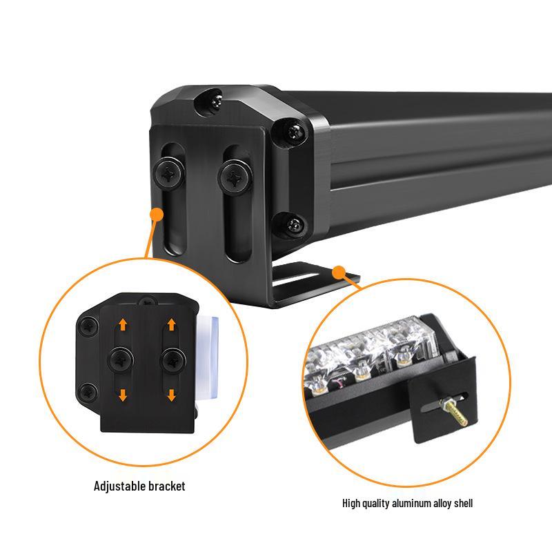 LED Strobe Warning Light for Truck and Lorry Roofs - Pilot, Rescue, and Lightning Strobe Bar