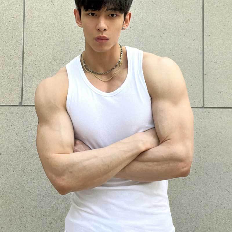 Men's Summer American-Style Breathable Lightweight Fitness Vest