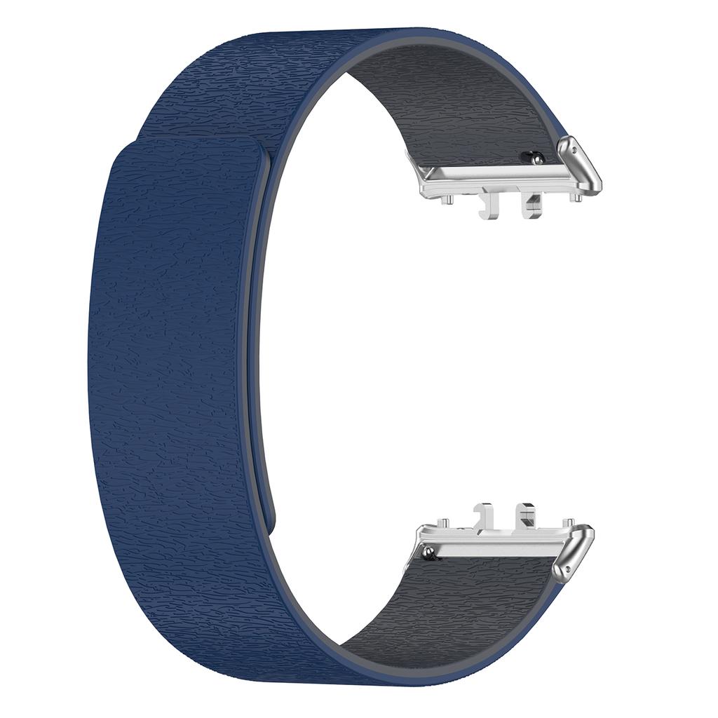 Magnetic Silicone Band For Samsung Galaxy Watch Fit 3 Two Tone Sport Strap For Galaxy Watch Fit 3 Smartwatch Elastic Bracelet