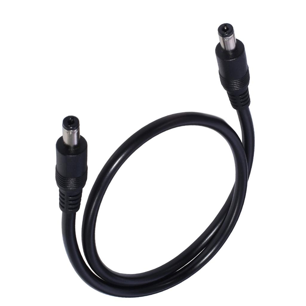 16.4FT 5M DC Power Cable Dual 5.5x2.1mm Male Plug Outdoor Water Proof Replacement Ethernet Cord for