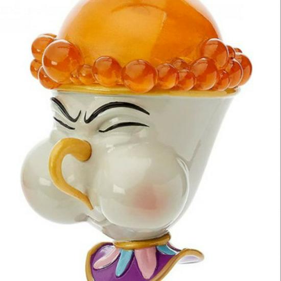 Beauty and the Beast Collection: Lumiere Candelabra & Cogsworth Pendulum Resin Table Clocks