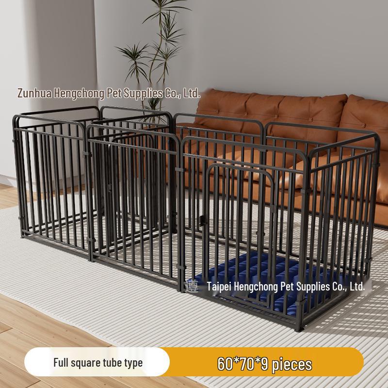 Pet Indoor Dog Fence: Adjustable Barrier & Enclosure for Large, Medium, Small Dogs - Ideal for Potty Training & Dog House Use.