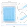Premium Disposable Colored Nano Cotton Swabs for Eyelash Extensions, Tattooing, and Makeup Cleaning