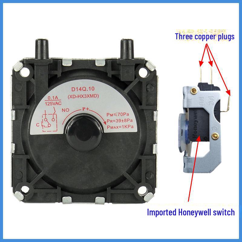 Authentic JRF-1 Wind Pressure Switch for Water Heater Boilers - New, Universal, Original