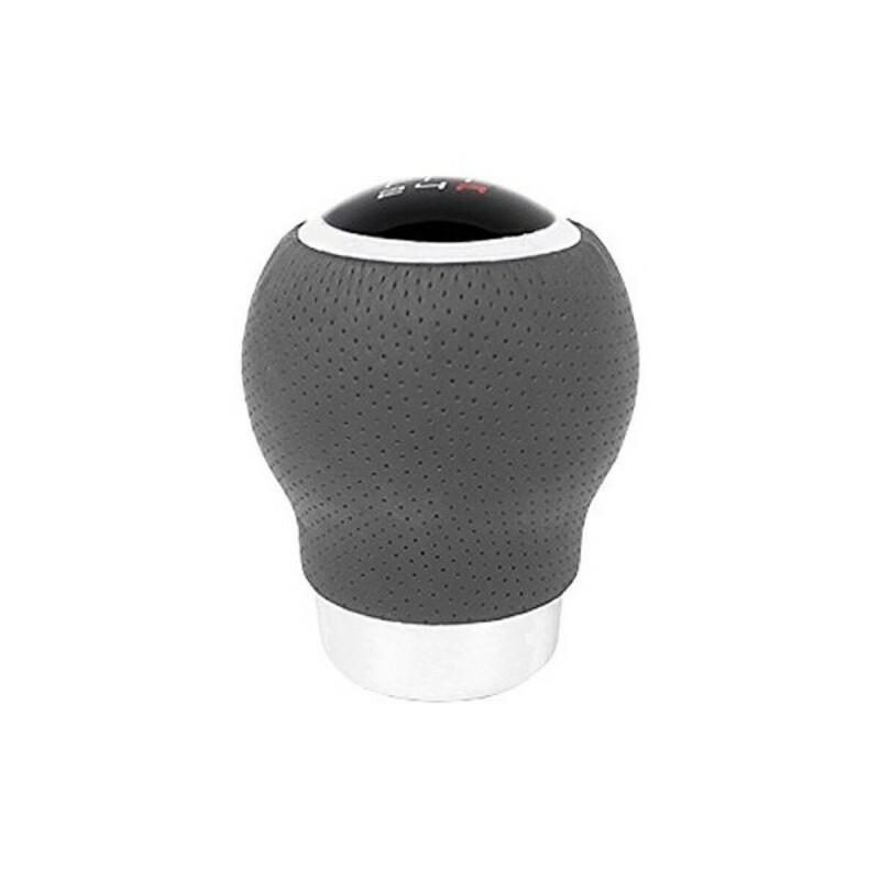 BC Corona-BC Corona Gear Shift Knob POM30166 Leather With Gray Trigger (27mm)