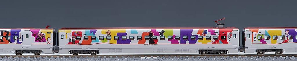 Tomytec TOMIX N Gauge Special Project Kyushu Shinkansen Series JR Kyushu WAKU WAKU ADVENTURE Shinkansen Set 6 Cars 97928 Railway Model Train 800-1000