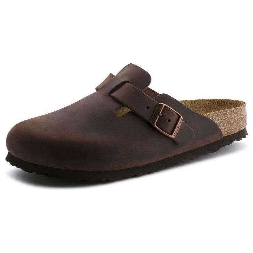 Boston Birkenstock Soft Footbed Oiled Leather 'Habana' 0159711