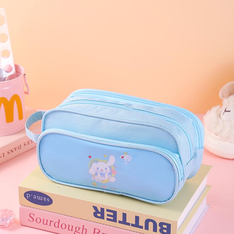 

Sanrio Cartoon Large Capacity Pencil Case: Cute, Durable, Multifunctional, Three-Layer Design Three-Layer