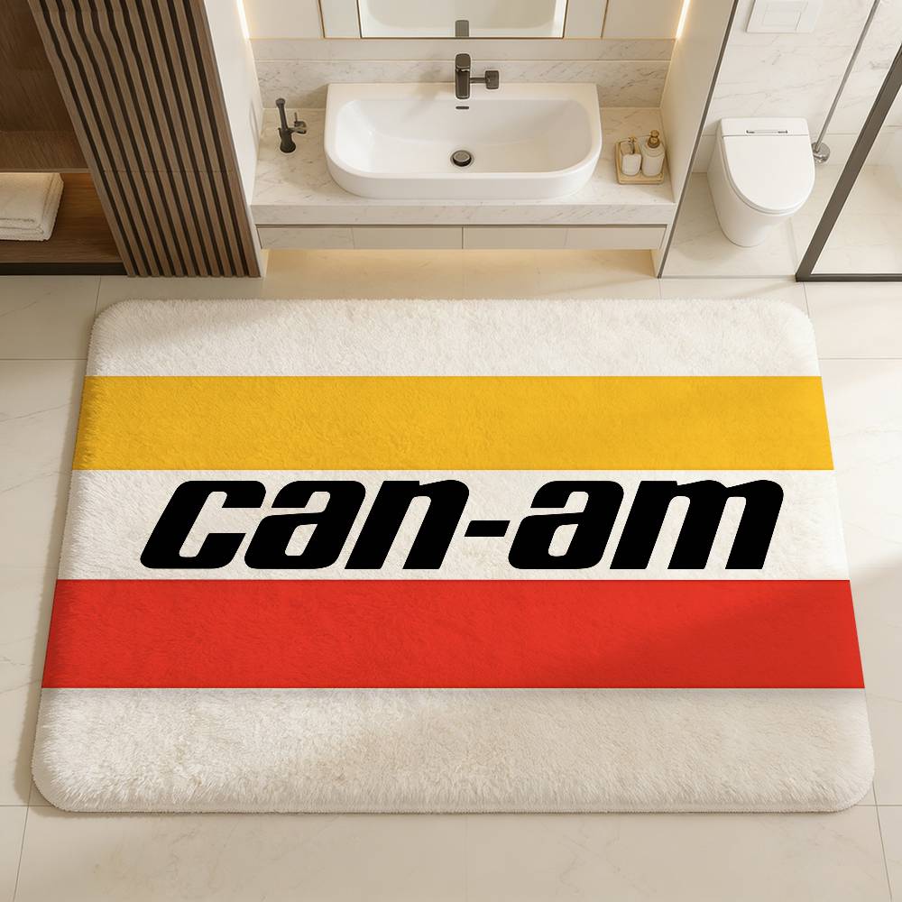 

C-Can-AmS Spyder Logo Floor Mat Rectangle Anti-slip Home Soft Badmat Front Door Indoor Outdoor Mat Welcome Doormat 40x60cm