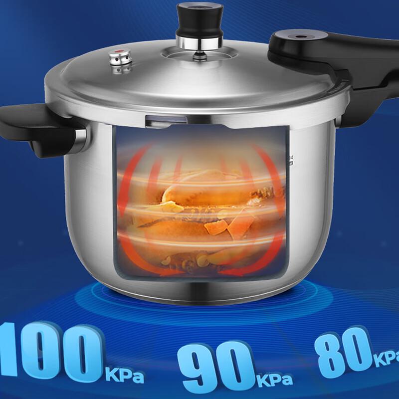 ASD 304 Stainless Steel Explosion-Proof Pressure Cooker