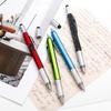 6 In 1 Multifunction Ballpoint Pen Touch Screen Stylus Capacitive Pen With Screwdriver Ruler Levelgauge Refillable Pencil Tools