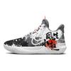 KD Trey 5 IX Slip Resistant Abrasion Resistant Mid Top Basketball Shoes Unisex Black CW3402-011(Team683-)