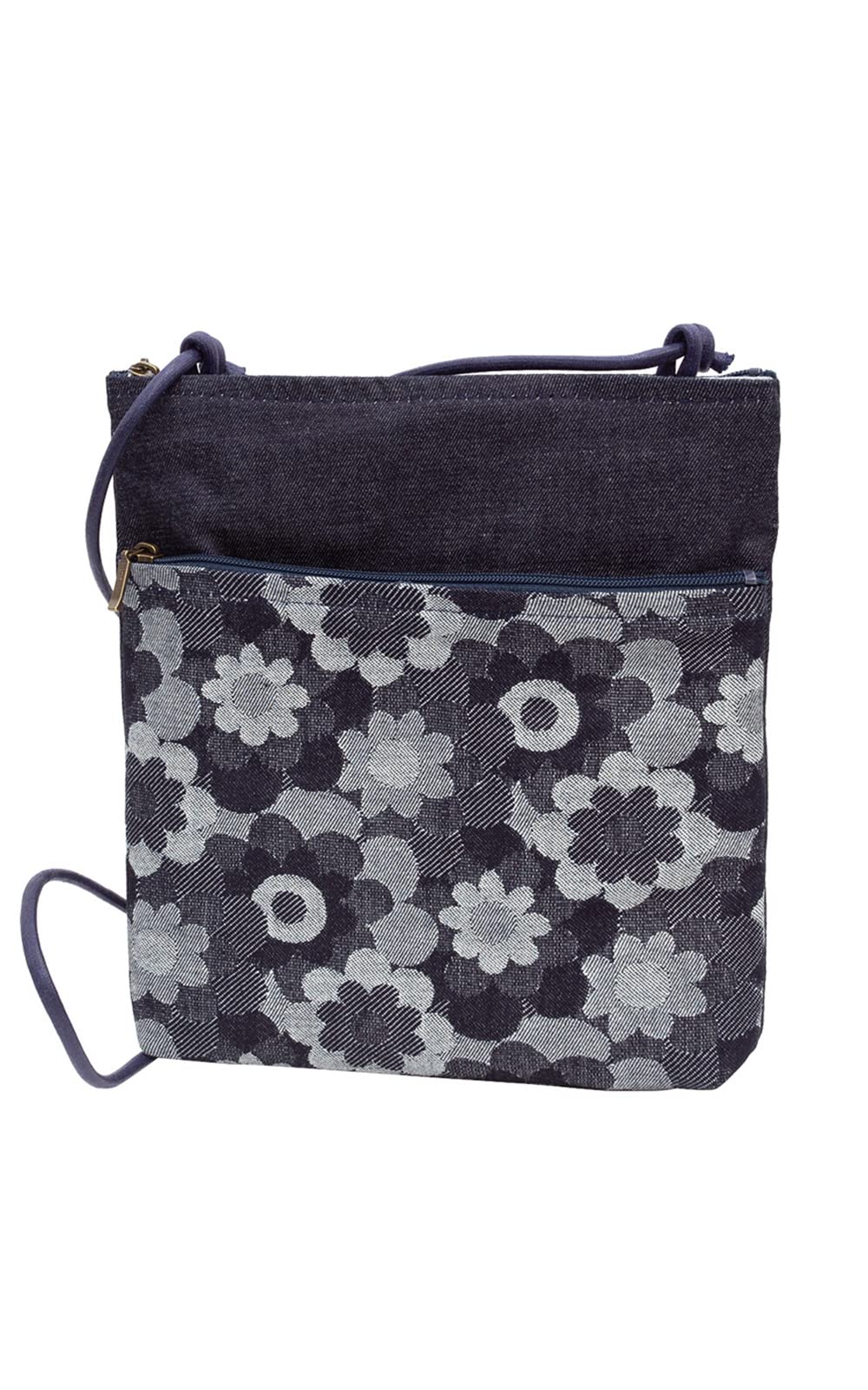

Made in Okayama Lightweight Mini 2 Birthday [creareki] Women s Pochette, Crossbody, Small, Lightweight, Japan, Denim, Shoulder, Zippers, Mother s Темно-синій