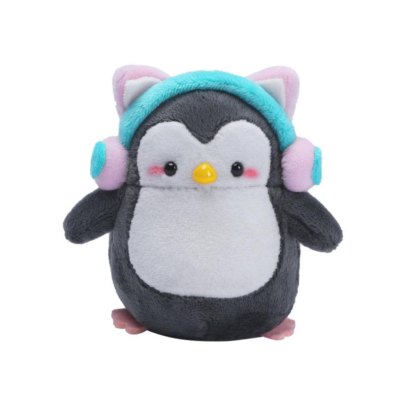 Penguin Plush Doll KeyChain Cartoon Animal Penguin Stuffed Toy Cute Girl Car Key Chain Couple Pendant Children Gifts