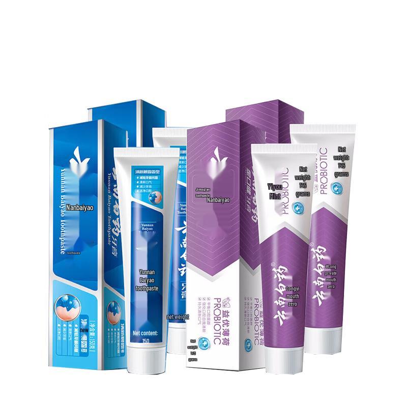 Yunnan Baiyao Oral Care Toothpaste Set