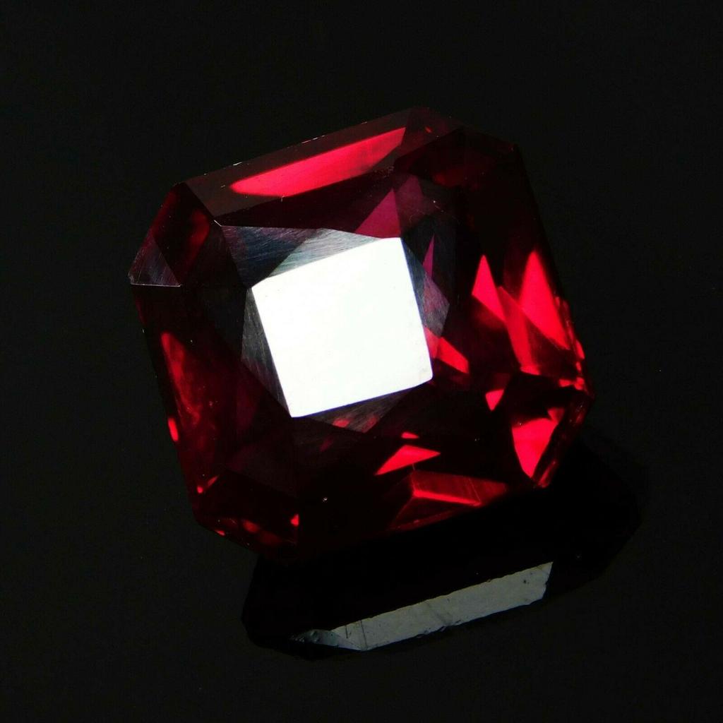 Loose Gemstones NATURAL Red RUBY 8.52 Ct CERTIFIED Square Shape XR-16455 004 006