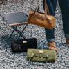 Portable Tent Peg Storage Bag Zipper Closure Canvas Carry Bag Ground Nail Organizer  Outdoor Hiking