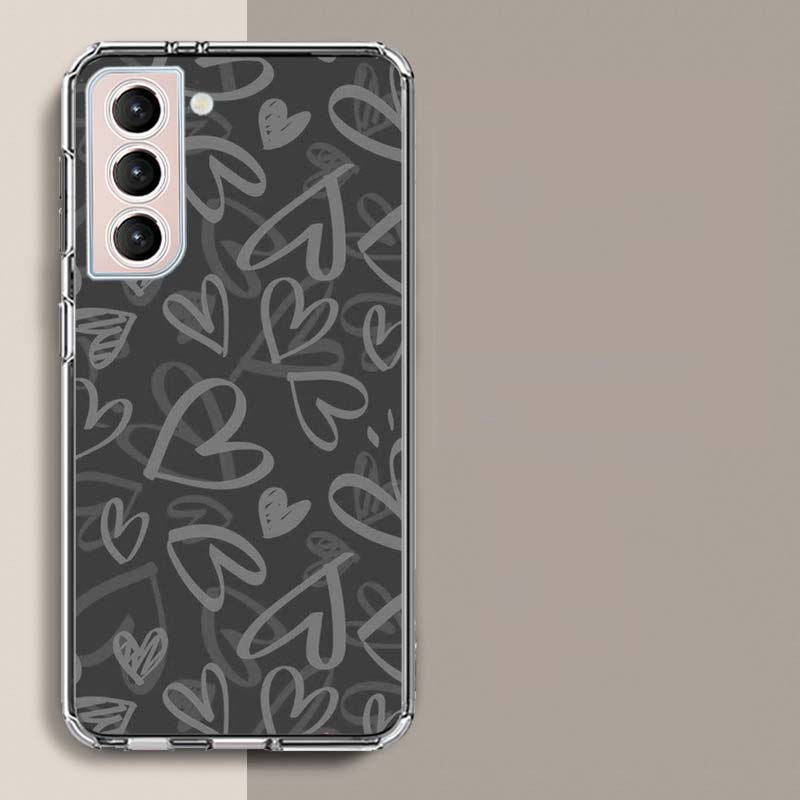 Love Your Heart Shape With Love Phone Case For Galaxy A14 A24 A34 A54 Samsung A02S A12 A22 A32 A42 A52 A72 A13 A33 A53 5G A03 A0