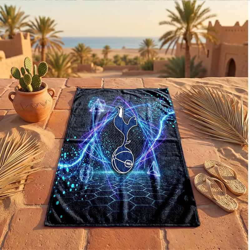Tottenham Hotspur Print Mikrofaser Strandtuch Schnelltrocknend Saugfähig Großes Handtuch für Strand Schwimmen Reisen