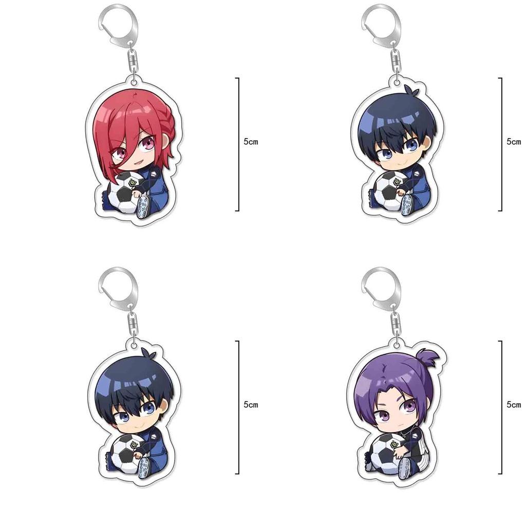 Blue Lock Isagi Yoichi Chigiri Hyoma Pendant Keychain Bag Accessory Xmas Gift