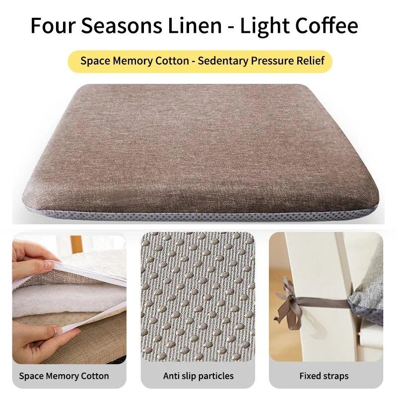 

Лляна подушка для вітрового крісла 39x39cm