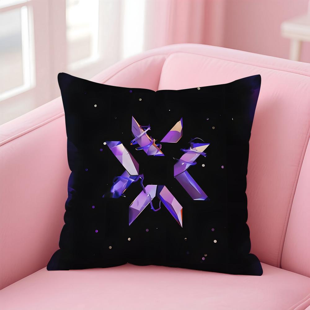 game tactical VVALORANT Cushion Cover Pillow Case Soft Friendly Fabric  Concealed Zipper