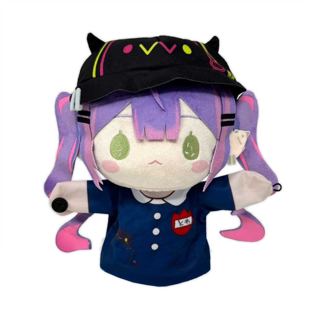 Hololive Production Towa Tokoyami Puppet Plush Toy Official Approx. 25cm (Kindergartener)
