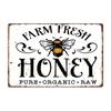 Bee Series Metal Tin Sign Wall Decor 20x30cm