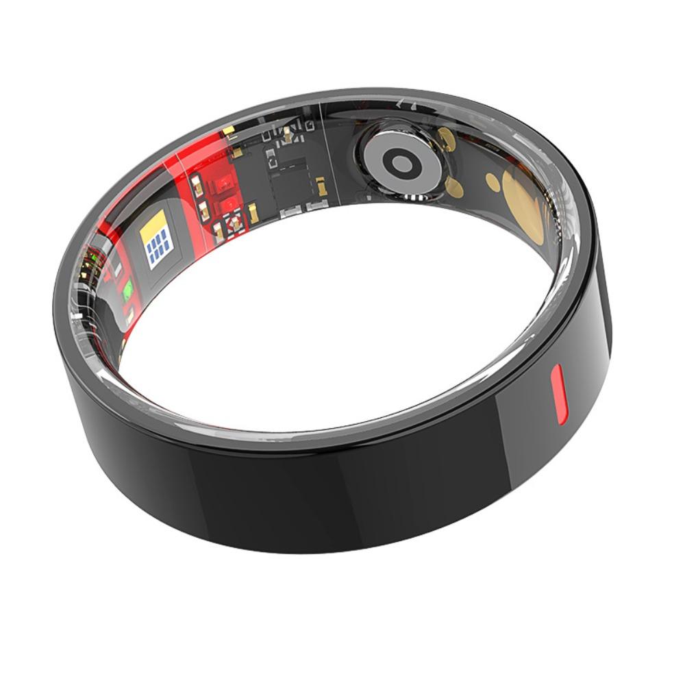 Smart ring monitors heart rate, blood oxygen, blood pressure, blood sugar, sleep, HRV health, step counting,  dad's gift, Valentine's Day gift
