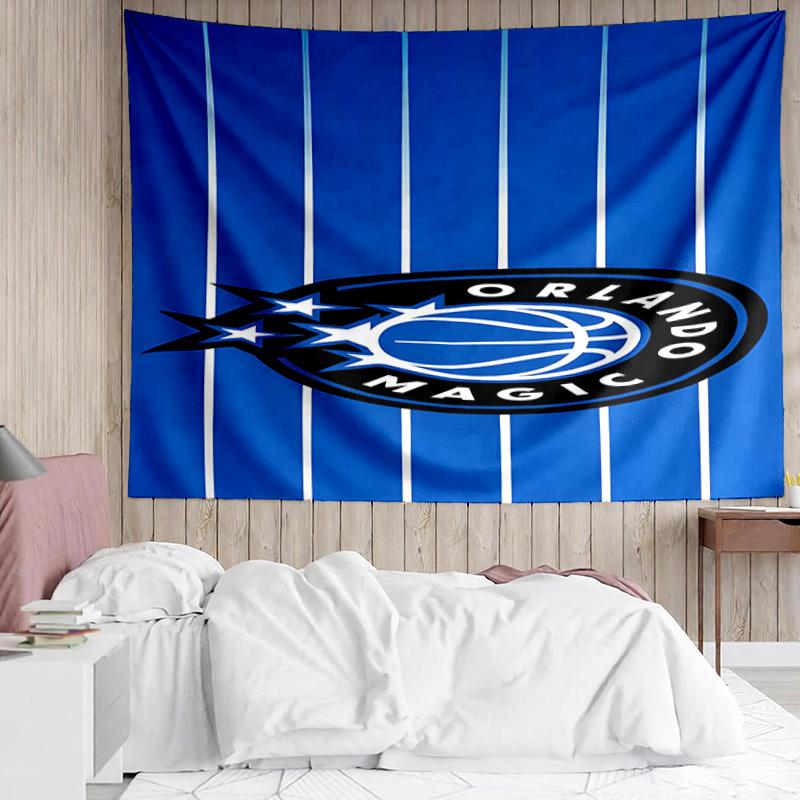 1PC Orlando Basketball Team Quick-Dry Tapestry, Unique Design Tapestry, Suitable for Bedroom,Livingroom, Playroom,Heartwarming Holiday Gifts