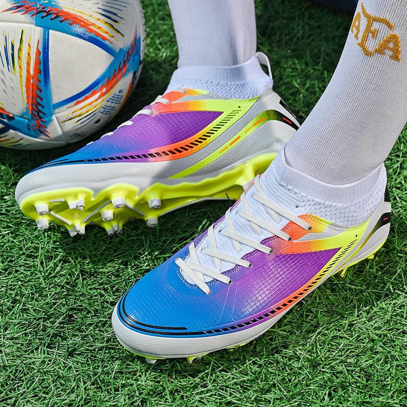 Messi World Cup Soccer Shoes Men's TF Shattered Nails AG Long Nails Adult Turf Student Professional Game Training Women