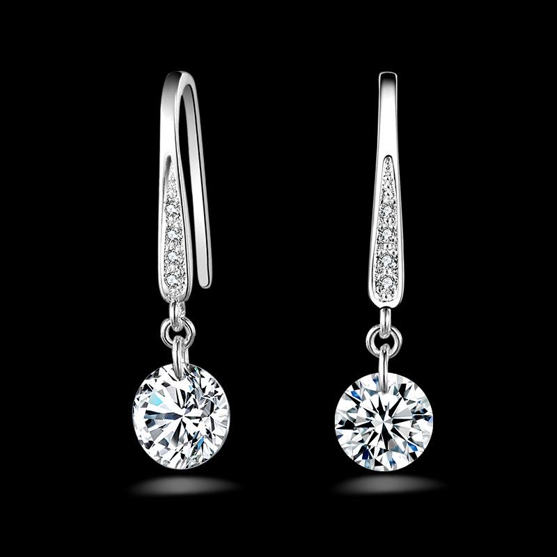 Sace Gems Classic Copper Alloy Zircon Earrings for Women Wedding Party Gifts