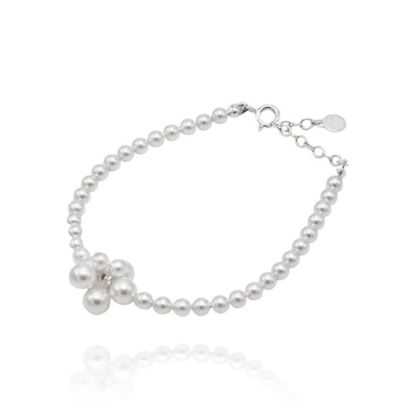 dmoment BIBI Pearl 925 Silver Bracelet (925 SV)