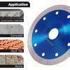 115/125mm Turbo Diamond Saw Blade Granite Marble Cutting Disc Porcelain Tile Ceramic Blades For Angle Grinder Diamond Saw Blade