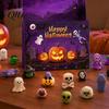 Halloween Countdown Calendar Advent Calendar, 24 Days with Pcs Slow Rising Gift for Children Squeeze Toys, Scary Collectible Dolls Gifts Kids,
